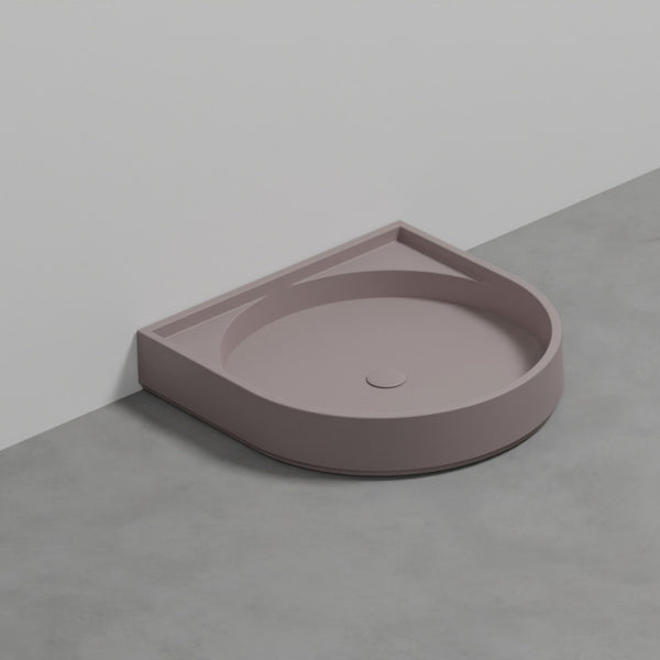 # PIATTO DOCCIA AUGUSTO 106x106 h20 cm - CERAMICA CIELO elemento d’arredo bagno raffinato e scenografico