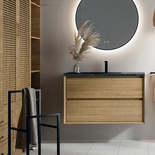 # MOBILE F5 COOL MUD 80Cm - NOFER in Compensato Marino, design elegante e resistente per il Bagno