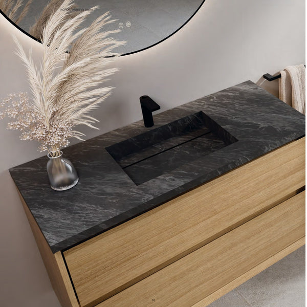 # MOBILE F5 COOL MUD 100Cm - NOFER in Compensato Marino, design elegante e resistente per il Bagno