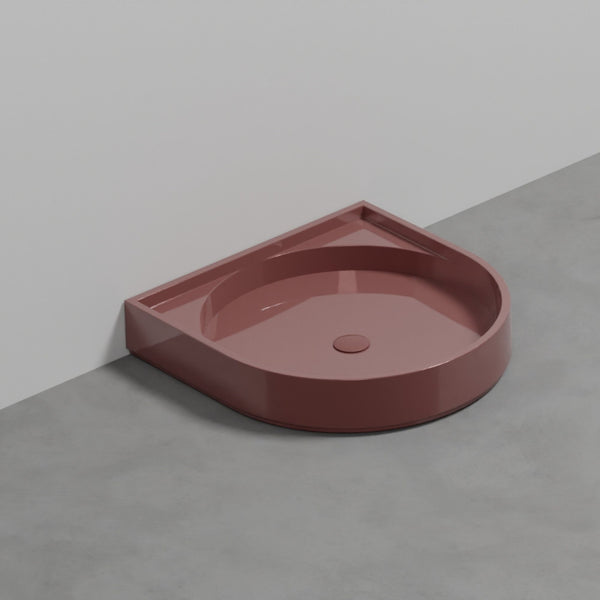# PIATTO DOCCIA AUGUSTO 106x106 h20 cm - CERAMICA CIELO elemento d’arredo bagno raffinato e scenografico