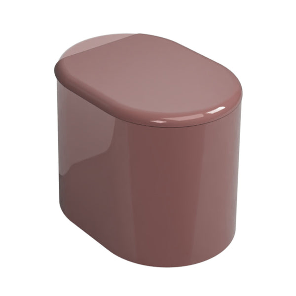 # WC A TERRA ITACA con accessorio inox integrato a destra - CIELO sanitari a pavimento in ceramica vaso per bagno
