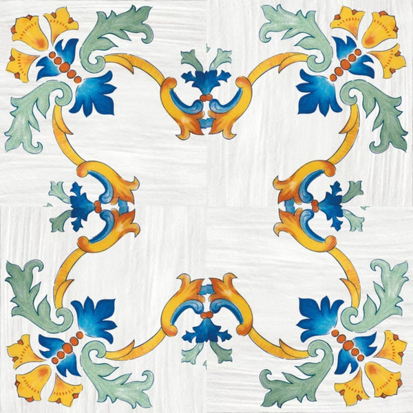 COTTO MEDITERRANEO SAVOIA ITALIA Piastrelle in gres porcellanato decorato effetto cotto smaltato mediterraneo per pavimenti e rivestimenti d’interni