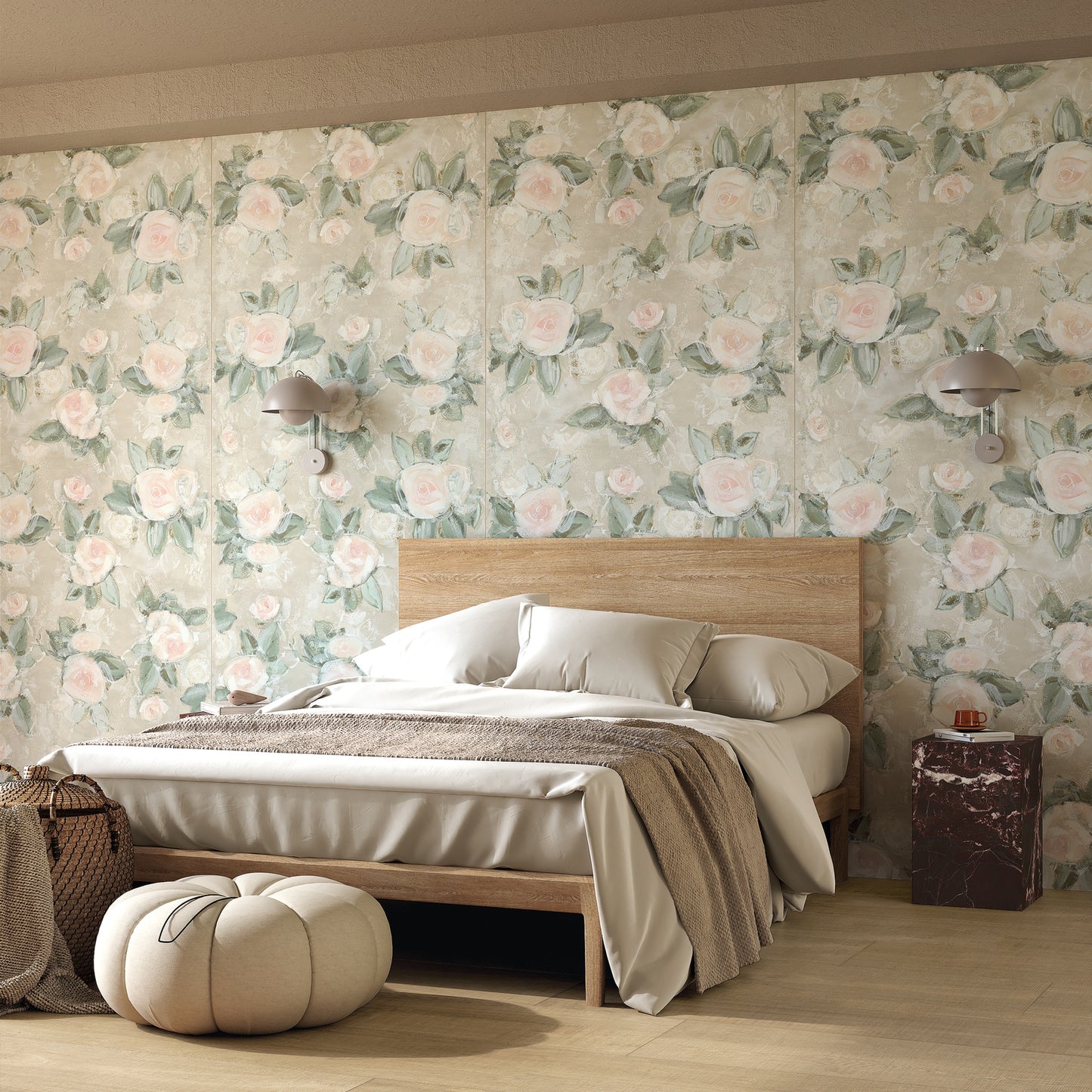 Gres porcellanato DREAM FONDOVALLE effetto wallpaper di grandi dimensioni senza rinunciare alle prestazioni del gres