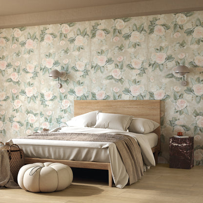 Gres porcellanato DREAM FONDOVALLE effetto wallpaper di grandi dimensioni senza rinunciare alle prestazioni del gres