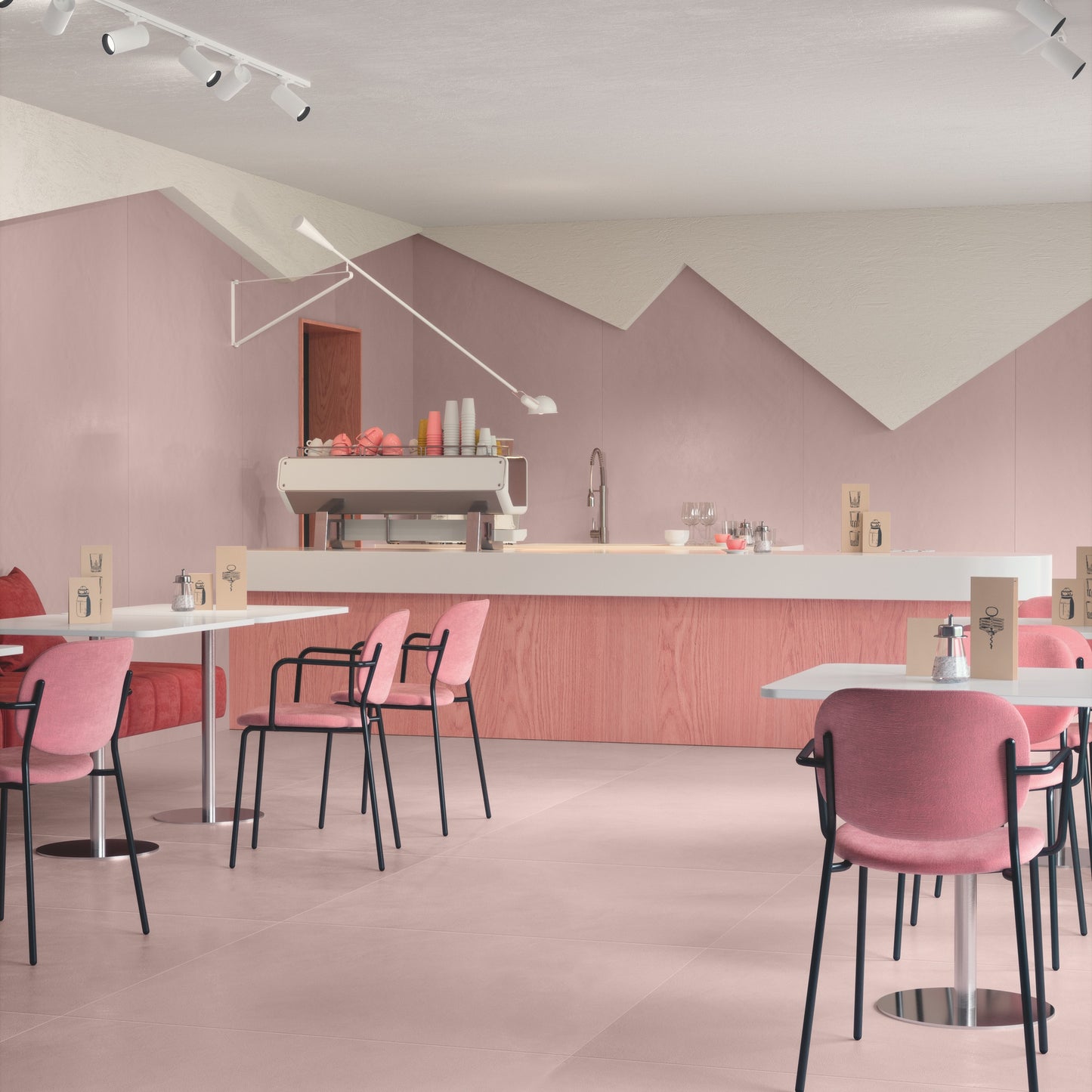 RES ART FONDOVALLE gres porcellanato effetto resina spatolata superfici materiche dal design contemporaneo.