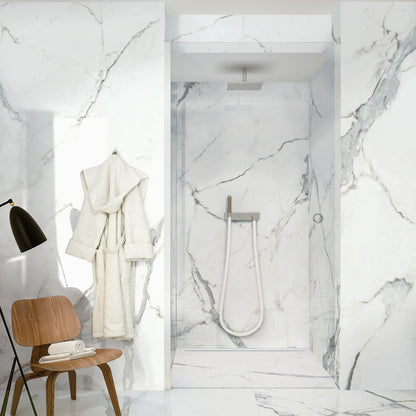 INFINITO 2.0 FONDOVALLE Marmi total black, grigi look naturale, marroni e bianchi dalle texture variegate e venature ampie