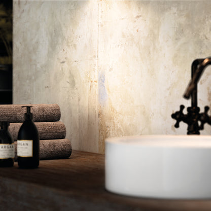 Gres Porcellanato ACTION FONDOVALLE Lastre ceramiche italiane effetto cemento dal design unico