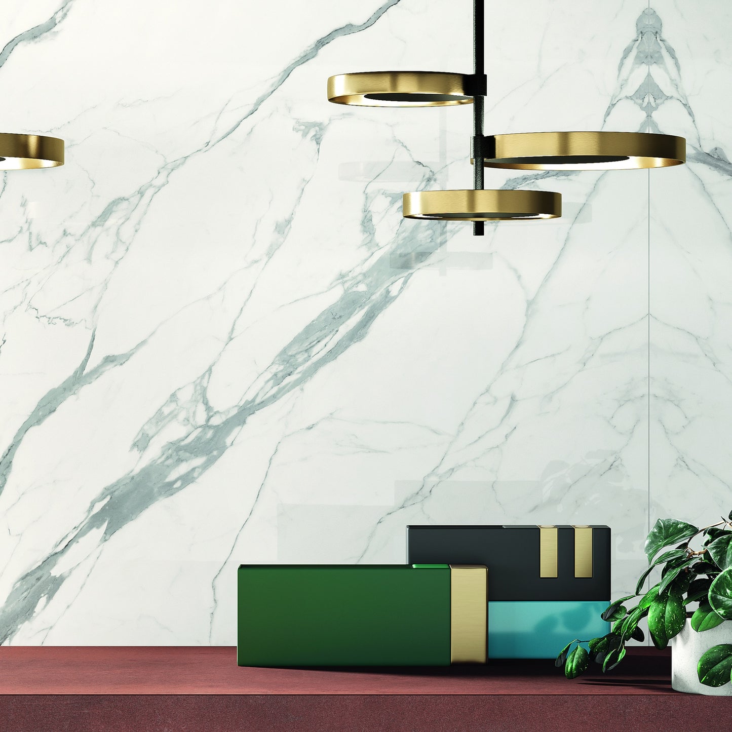 INFINITO 2.0 FONDOVALLE Marmi total black, grigi look naturale, marroni e bianchi dalle texture variegate e venature ampie