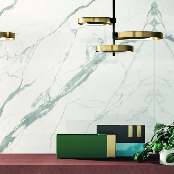 INFINITO 2.0 FONDOVALLE Marmi total black, grigi look naturale, marroni e bianchi dalle texture variegate e venature ampie