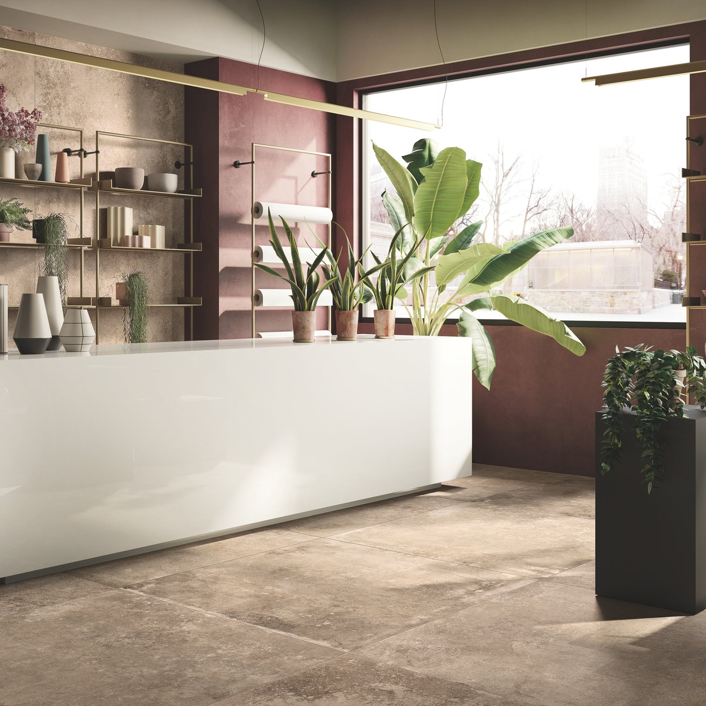 MONOCHROME FONDOVALLE gres porcellanato dal design moderno effetto marmo bianco o nero eleganza minimalista