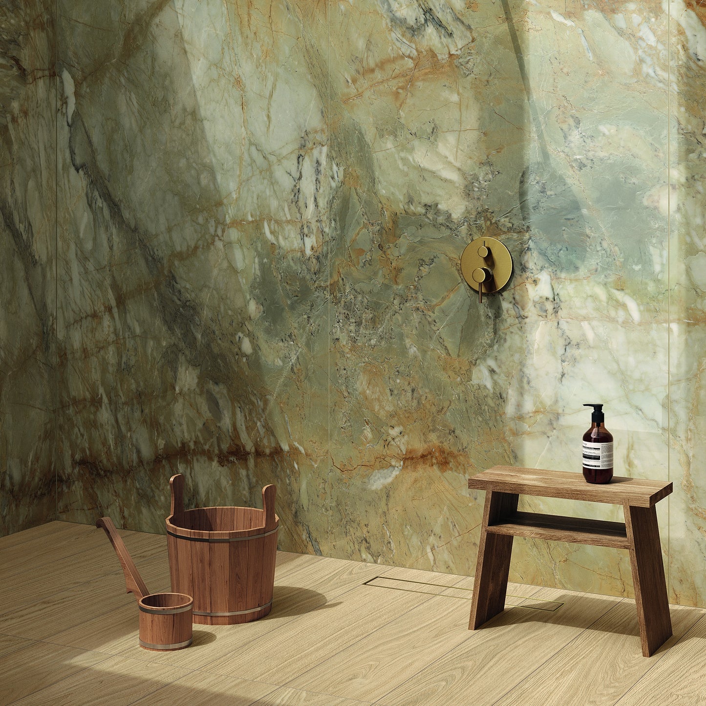 INFINITO 2.0 FONDOVALLE Marmi total black, grigi look naturale, marroni e bianchi dalle texture variegate e venature ampie