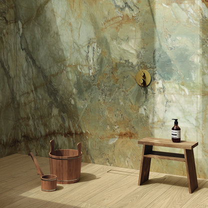 INFINITO 2.0 FONDOVALLE Marmi total black, grigi look naturale, marroni e bianchi dalle texture variegate e venature ampie