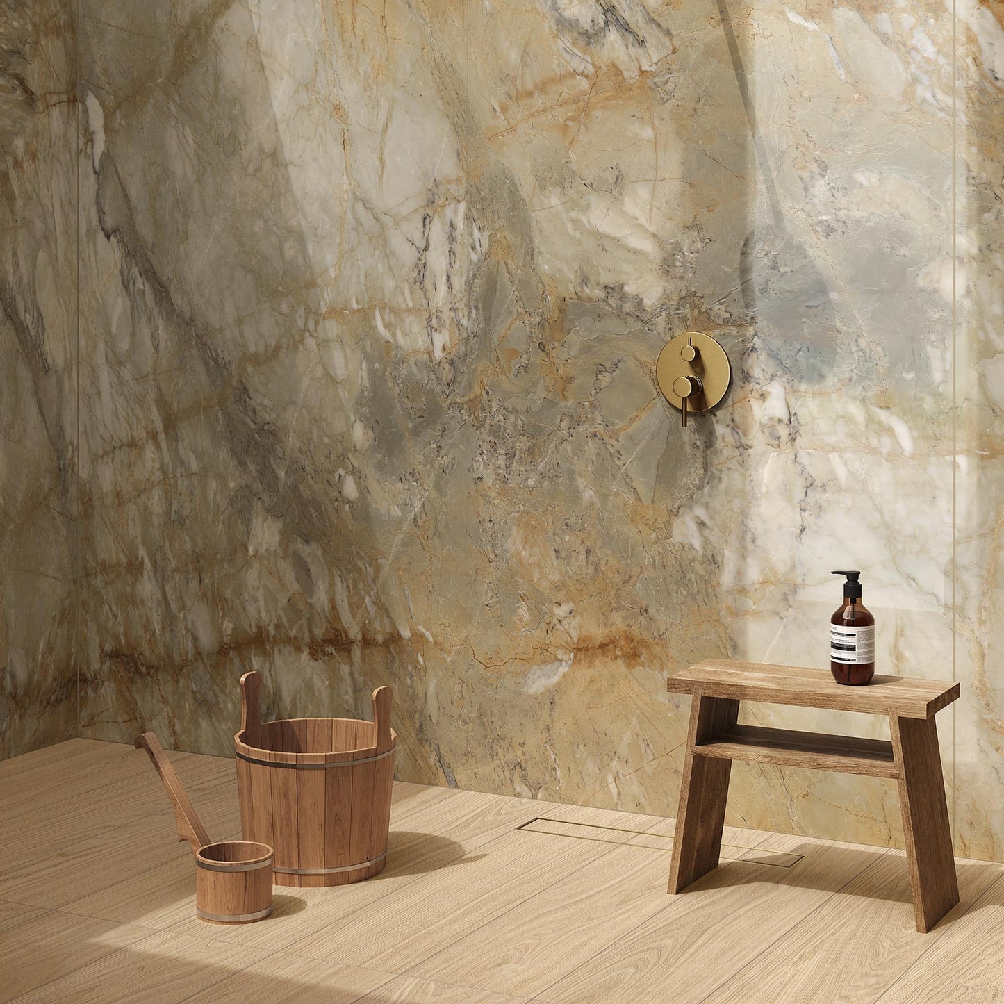 WOODBLOCK FONDOVALLE gres porcellanato effetto legno rovere finitura Real Matt e tecnologia 3D Texture