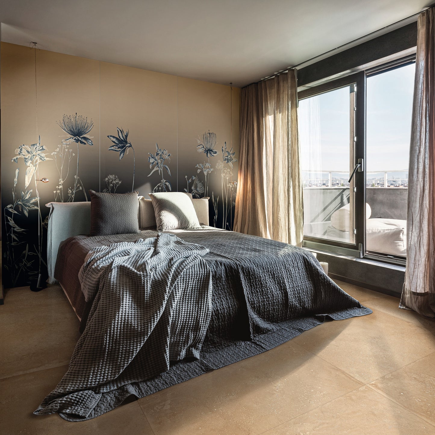 Gres porcellanato DREAM FONDOVALLE effetto wallpaper di grandi dimensioni senza rinunciare alle prestazioni del gres