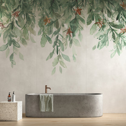 Gres porcellanato DREAM FONDOVALLE effetto wallpaper di grandi dimensioni senza rinunciare alle prestazioni del gres