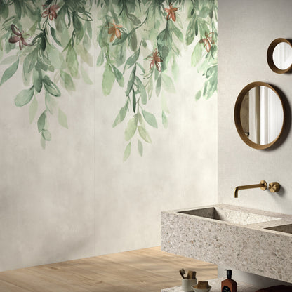 Gres porcellanato DREAM FONDOVALLE effetto wallpaper di grandi dimensioni senza rinunciare alle prestazioni del gres