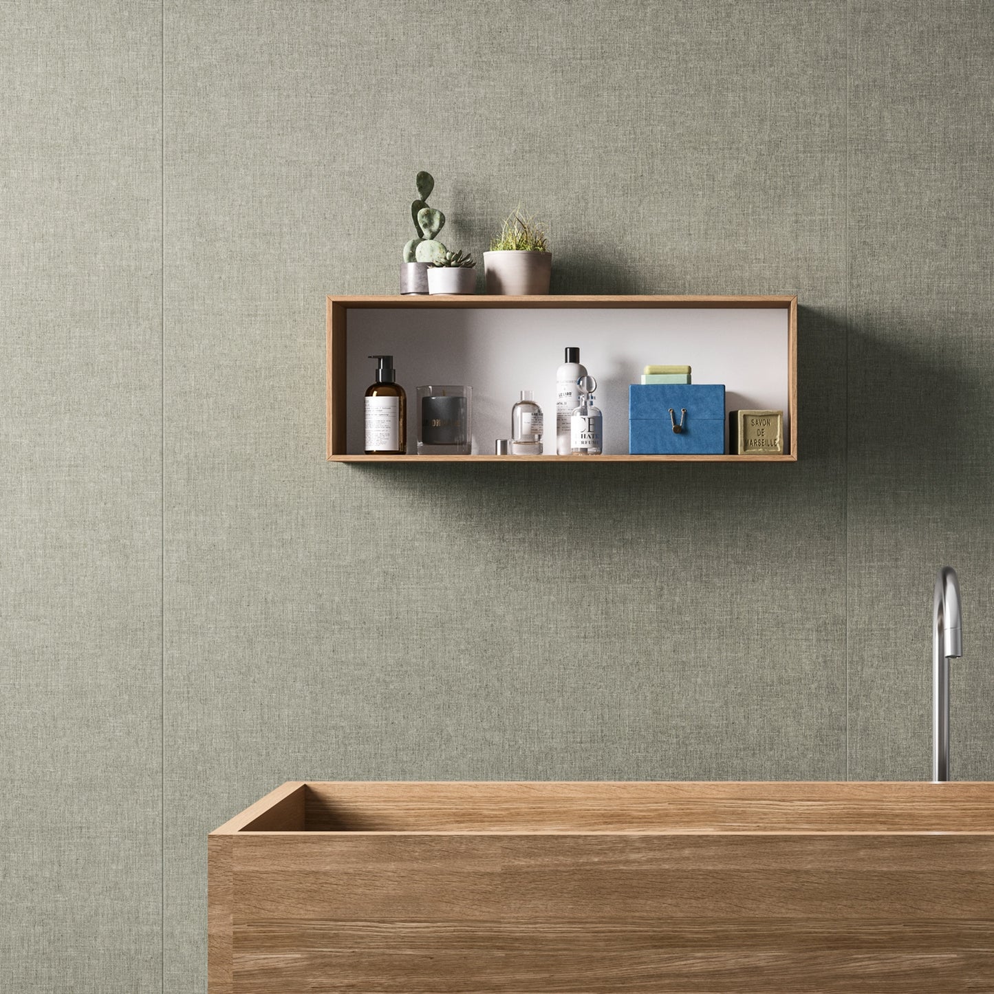 Gres porcellanato DREAM FONDOVALLE effetto wallpaper di grandi dimensioni senza rinunciare alle prestazioni del gres