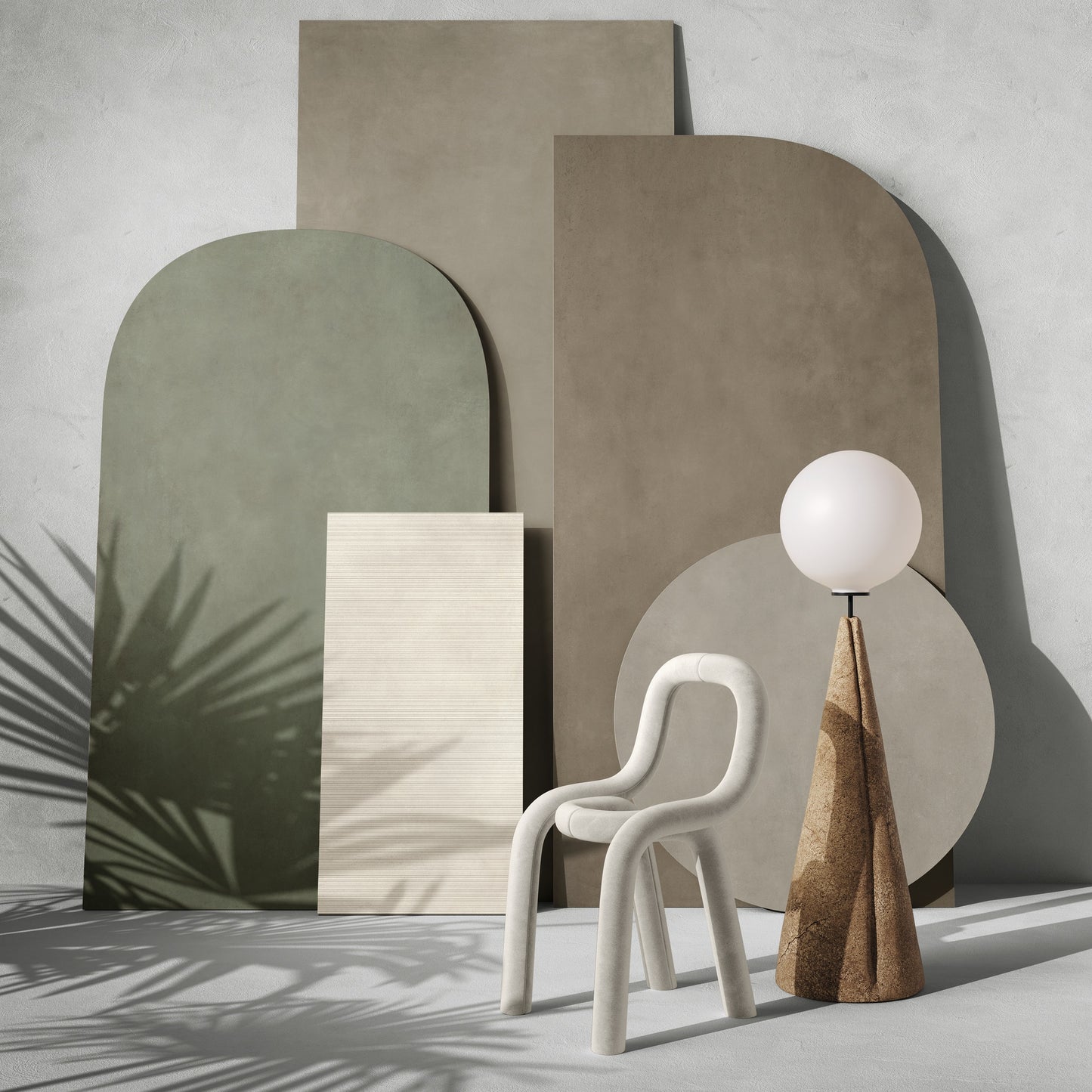 HOMESCAPE FONDOVALLE piastrelle in ceramica effetto cemento per pavimenti e rivestimenti