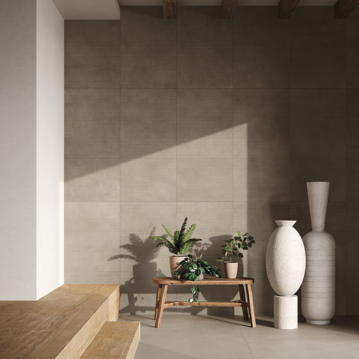 HOMESCAPE FONDOVALLE piastrelle in ceramica effetto cemento per pavimenti e rivestimenti