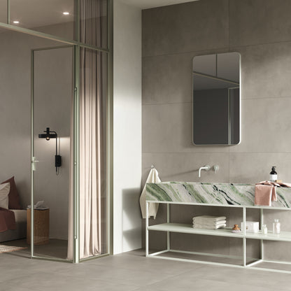 HOMESCAPE FONDOVALLE piastrelle in ceramica effetto cemento per pavimenti e rivestimenti