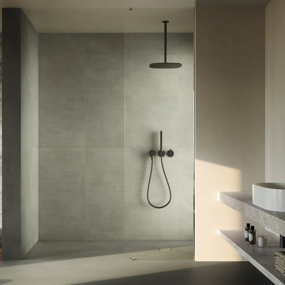 HOMESCAPE FONDOVALLE piastrelle in ceramica effetto cemento per pavimenti e rivestimenti