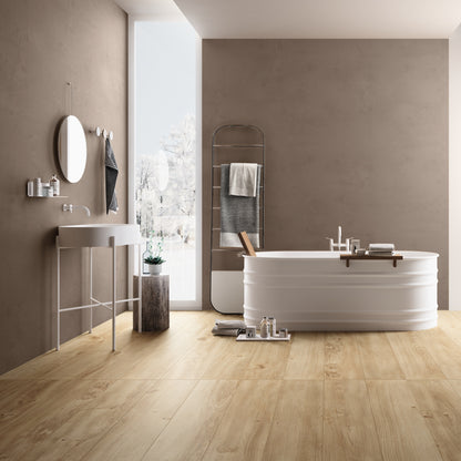 KOMI FONDOVALLE gres porcellanato effetto legno per pareti e pavimenti dalle tonalità naturali