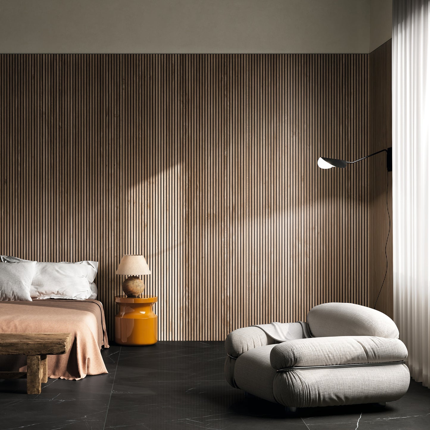 KOMI FONDOVALLE gres porcellanato effetto legno per pareti e pavimenti dalle tonalità naturali