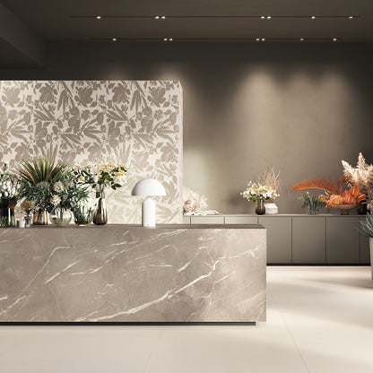 Gres porcellanato DREAM FONDOVALLE effetto wallpaper di grandi dimensioni senza rinunciare alle prestazioni del gres