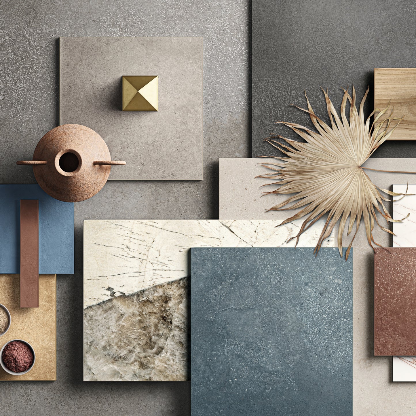 PIGMENTO FONDOVALLE gres porcellanato dalle superfici estremamente opache per pavimenti e rivestimenti