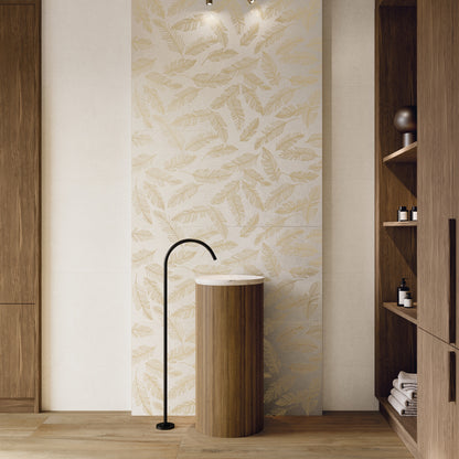 Gres porcellanato DREAM FONDOVALLE effetto wallpaper di grandi dimensioni senza rinunciare alle prestazioni del gres