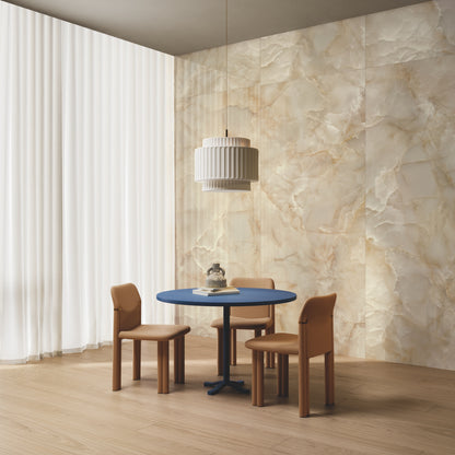 ONYX FONDOVALLE Gres porcellanato effetto marmo 6mm Crystal Technology grandi formati