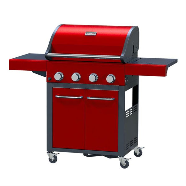 Barbecue a gas Generation Basic 4 fuochi rosso Il Bracere