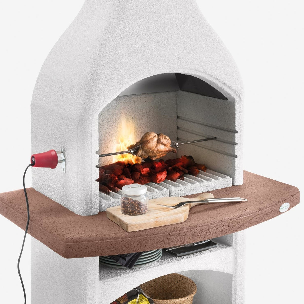 Girarrosto per barbecue Palazzetti Easy 68 cm - 5,5 kg