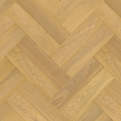 Pavimento in PARQUET DISEGNO ROVERE PURO CHIARO EXTRA OPACO QUICK-STEP amplifica la luminosità degli ambienti, rendendo gli spazi più ariosi