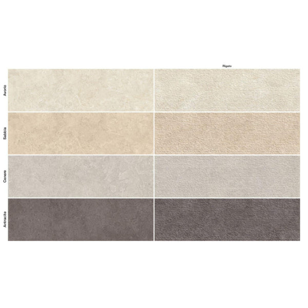 # LANDSCAPE - EMILCERAMICA collezione sobria ed essenziale dai colori naturali ed eleganti