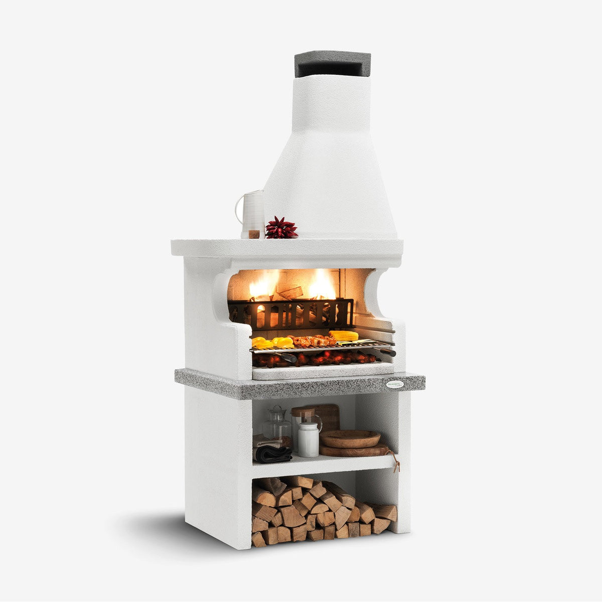 Barbecue ad angolo Levanzo Palazzetti angolo destro