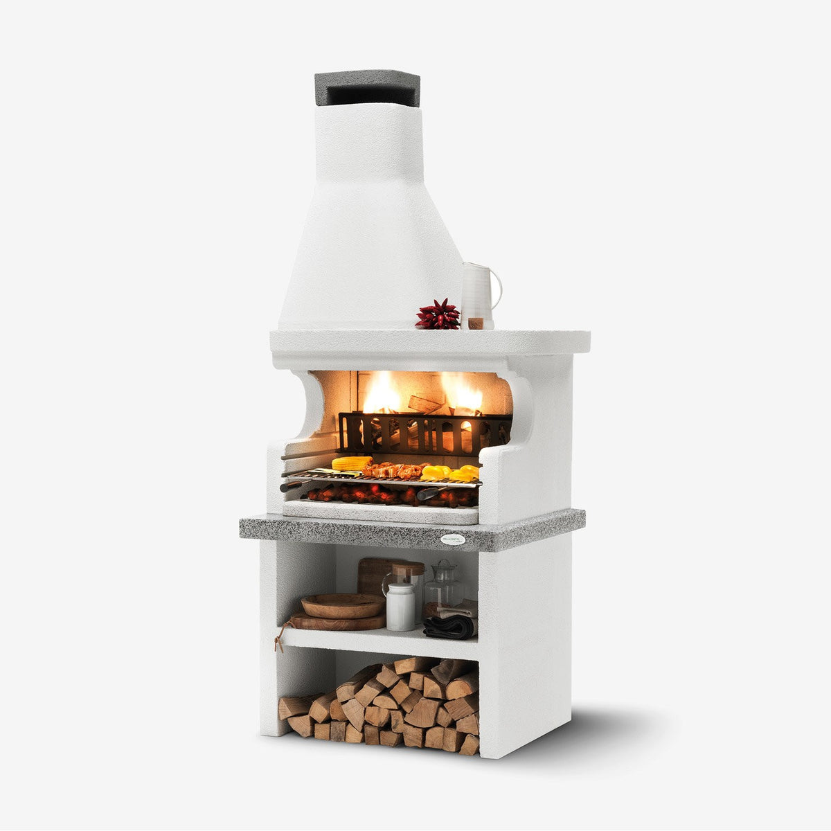 Barbecue ad angolo Levanzo Palazzetti angolo sinistro