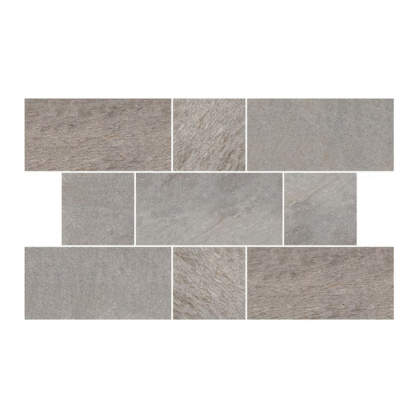 ITALIAN STONES SAVOIA ITALIA Piastrelle in Gres porcellanato effetto pietra alpina per pavimenti e rivestimenti interni ed esterni di design