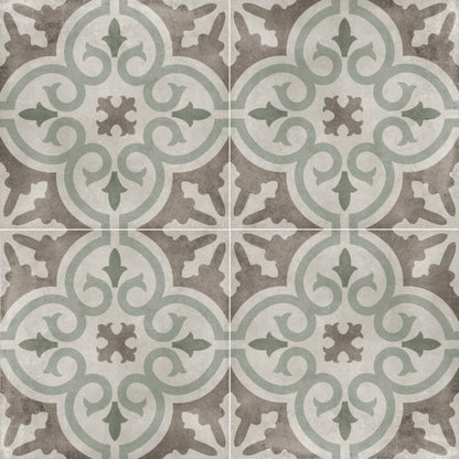 TALÈ SAVOIA ITALIA Piastrelle in gres porcellanato decorato effetto cementine vintage artigianali per pavimenti e rivestimenti d’interni