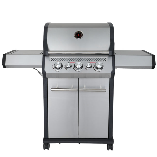 Barbecue a gas Metropolitan 3 fuochi inox Il Bracere