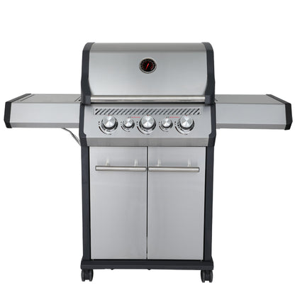Barbecue a gas Metropolitan 3 fuochi inox Il Bracere