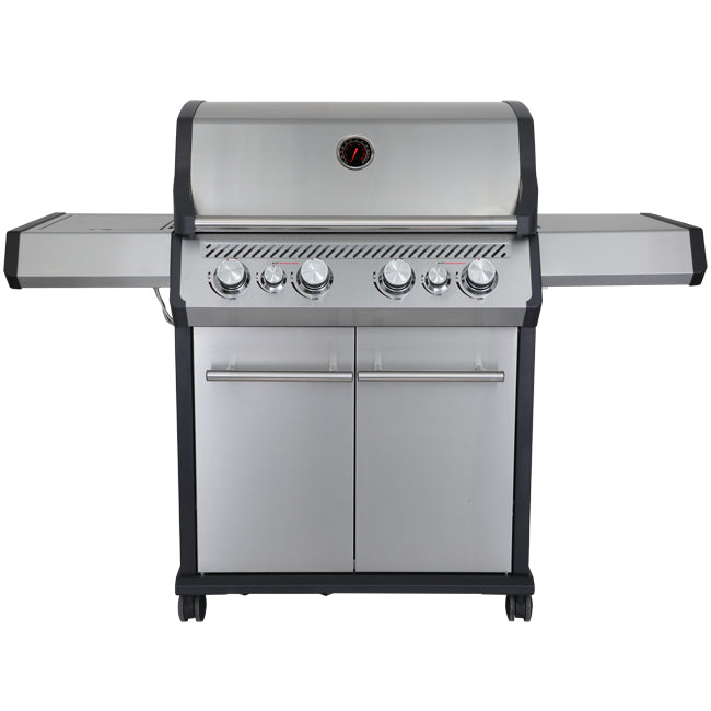 Barbecue a gas Metropolitan 4 fuochi inox Il Bracere