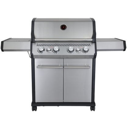 Barbecue a gas Metropolitan 4 fuochi inox Il Bracere