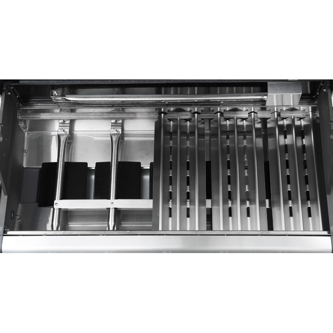 Barbecue a gas Metropolitan 3 fuochi inox Il Bracere dettaglio