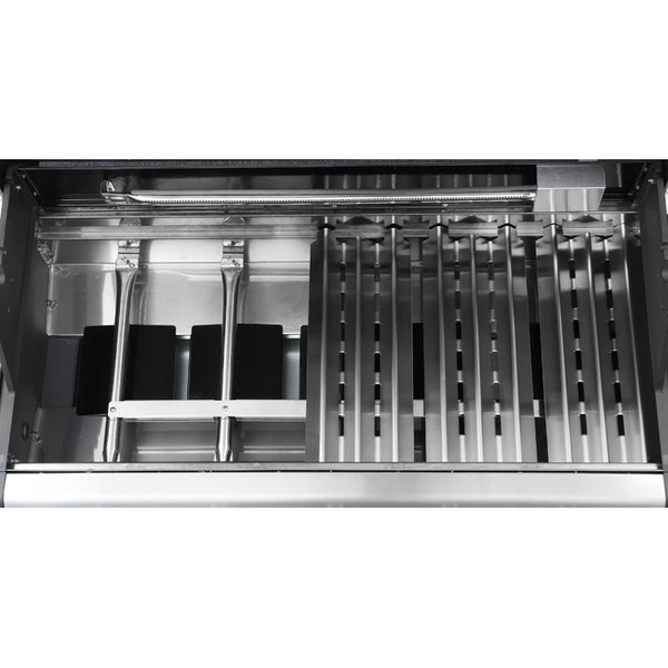 Barbecue a gas Metropolitan 3 fuochi inox Il Bracere dettaglio