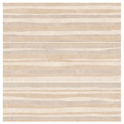 OASI RIVESTIMENTO SAVOIA ITALIA rivestimenti in bicottura in pasta bianca formato 33,3×100 cm effetto pietra naturale per interni bagno e living