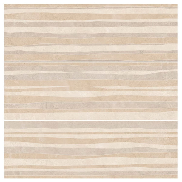 OASI RIVESTIMENTO SAVOIA ITALIA rivestimenti in bicottura in pasta bianca formato 33,3×100 cm effetto pietra naturale per interni bagno e living