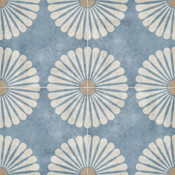TALÈ SAVOIA ITALIA Piastrelle in gres porcellanato decorato effetto cementine vintage artigianali per pavimenti e rivestimenti d’interni