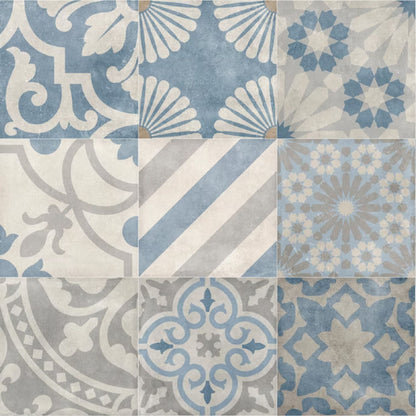 TALÈ SAVOIA ITALIA Piastrelle in gres porcellanato decorato effetto cementine vintage artigianali per pavimenti e rivestimenti d’interni