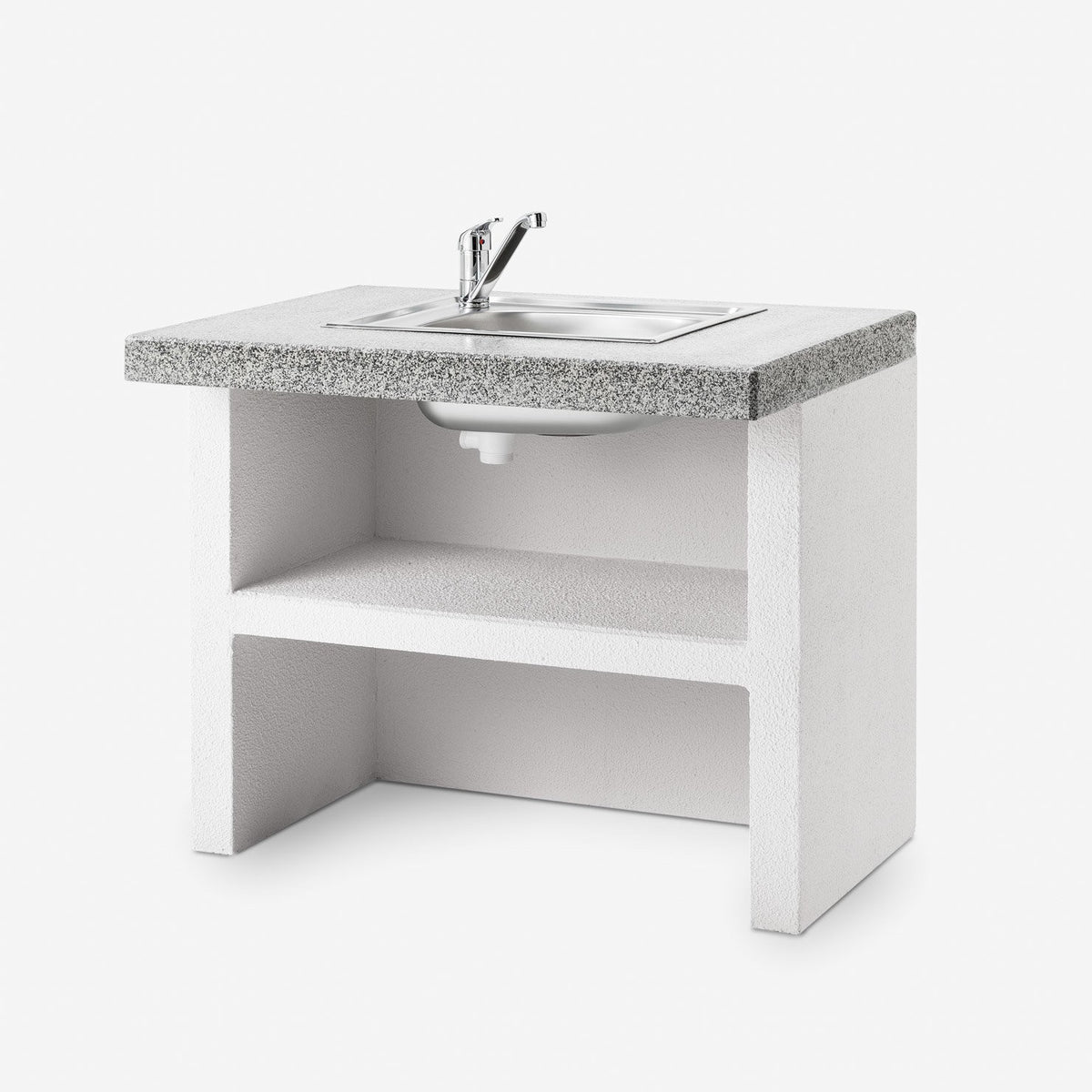 Modulo lavello 90 cucina da esterno Palazzetti Grigio